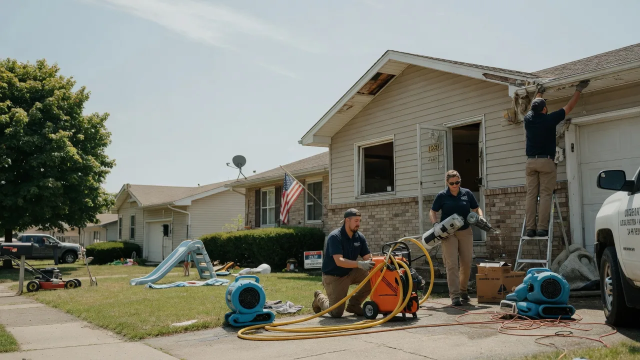 Water Damage Restoration in Harvard, IL near me